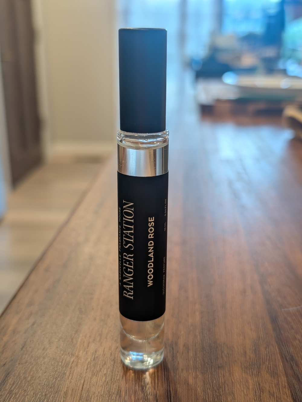 Woodland Rose Roller Perfume — Black